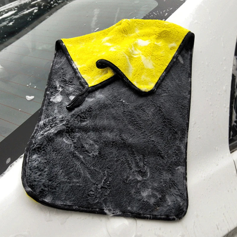 Extra Soft Car Wash Microfiber Towel - 3/5/10 pcs Car Cleaning Drying Cloth for Detailing, Care, and Wash - Scratch-Free Towel