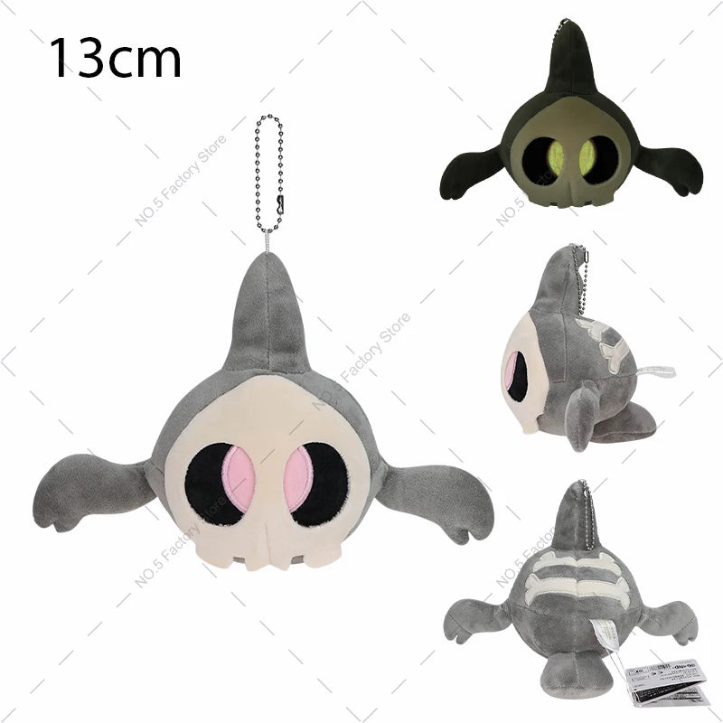 Cartoon Pokémon Plush Dolls – Cubone, Riolu, Geodude, Aerodactyl, Yveltal, Rattata & Duskull Stuffed Anime Toys for Birthday & Christmas Gifts