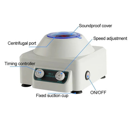 Laboratory Electric Centrifuge 900-2 – Low Speed 4000rpm, 6x20ml for Plasma, Serum, PRP, PRF Separation (EU/US)