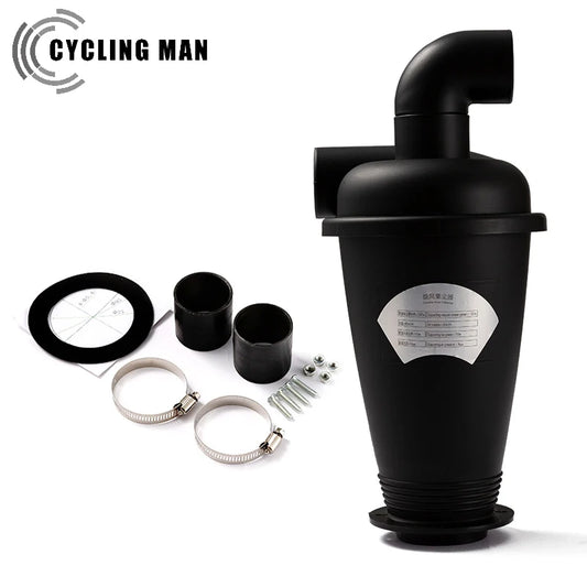 Cyclone Dust Collector for Vacuum Cleaner – DIY Turbocharged Woodworking Filter, Industrial Cyclone Separator for Efficient Dust Collection