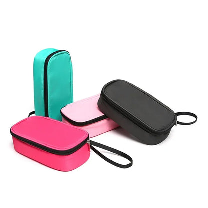 5-Color Portable Insulin Cooling Bag — Waterproof Thermal Diabetic Pill Protector, Gel-Free Insulated Cooler