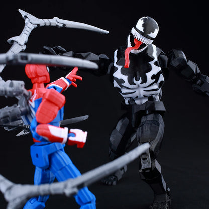 9L3D Lucky13 T13 Action Figures — 3D Printed Deadpool, Wolverine, Batman, Spider-Man & Venom Anime Model Toys, Collectible Gift