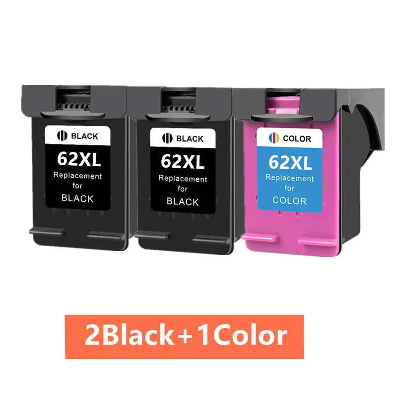 HP 62XL Compatible Ink Cartridge Replacement – High Yield Ink for HP Envy 5640 & OfficeJet 200, 5540, 5740, 5542, 7640 Printers