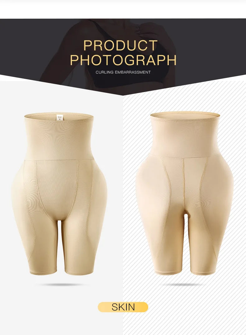 Women’s Butt Lifter Shapewear Shorts – Hip Enhancer Body Shaper with Waist & Belly Control
