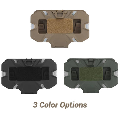 Tactical MOLLE Phone Holder - Folding Navigation Board Mount for Airsoft & Hunting Gear