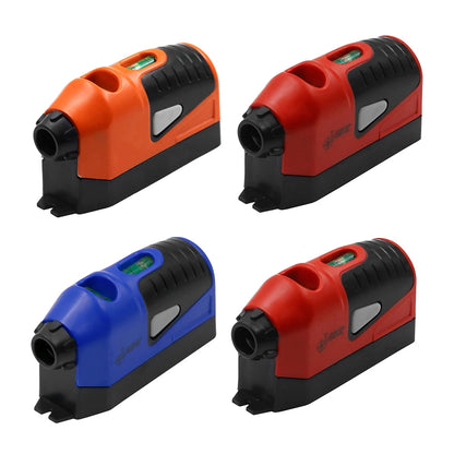 Mini Vertical Spirit Level Tool: Laser Guided Wall Laser Straight Level Line Measurement Gauge for Precision Alignment