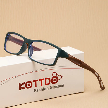 New Anti-Blue Light Reading Glasses for Men & Women – Fashion Sports Eyewear with Small Frame, Diopter +1.0 to +4.0