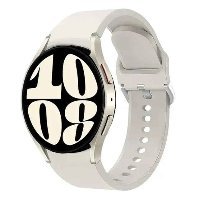 Samsung Galaxy Watch Silicone Sport Band - Replacement Strap for Galaxy Watch 4, 5, 6, 7, 5 Pro and Classic 40mm, 44mm, 45mm
