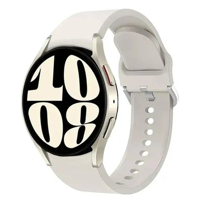 Samsung Galaxy Watch Silicone Sport Band - Replacement Strap for Galaxy Watch 4, 5, 6, 7, 5 Pro and Classic 40mm, 44mm, 45mm