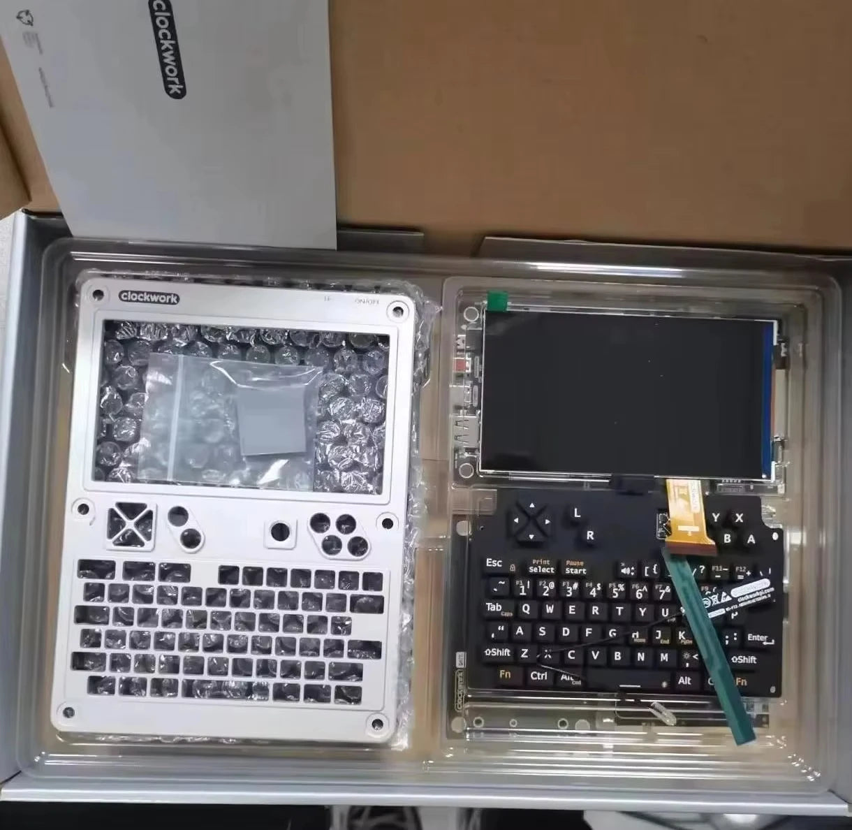 Clockwork uConsole Kit - V3.14 Motherboard with Optional Raspberry Pi CM4 Lite for Programming