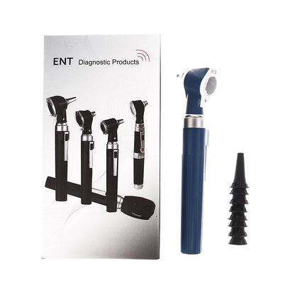 Professional Otoscope Diagnostic Kit – LED Endoscope for Ear Care, Portable Ear Cleaner with 8 Tips for Home & Doctor Use