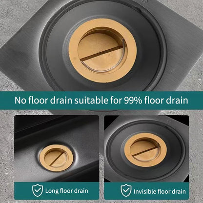 Copper Floor Drain Core: All-Copper Shower Drain Stopper for Insect-Proof, Anti-Odor Deodorization - Ideal for Kitchen, Bathroom, and Toilet Sewers
