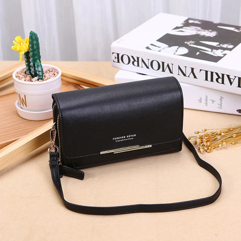 New PU Leather Women's Handbags: Stylish, Multifunctional Shoulder & Crossbody Bags - Large Capacity & Fashionable Phone Purse