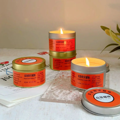 Emergency Disaster Prevention Lighting – Waterproof, Windproof, Odorless Candle Lights for Household & Outdoor Power Outages