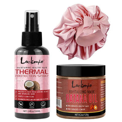 Thermal Protection Hair Spray - Heat Protector Serum for UV Defense, Moisturizing Conditioner & Hair Care Treatment
