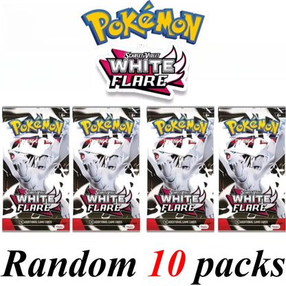 Pokémon Mega Evolution Phantasmal Flames TCG Cards – English 9+1 Booster Pack Trading Card Collection Set