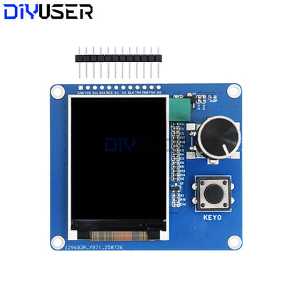 2.0 Inch TFT LCD Display - Rotary Encoder EC11 IIC SPI Interface for ESP32 Raspberry Pi DIY Projects