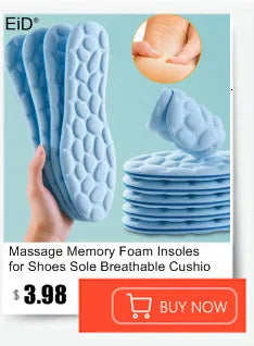 EiD Magnetic Therapy Foot Insoles – Soft Acupressure Sports Cushion for Men & Women