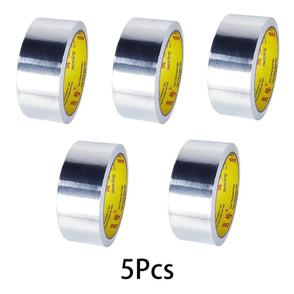 High-Temperature Aluminum Foil Tape – Leak-Proof Adhesive Sealing & Heat Insulation for Kitchen & Pipe Repairs
