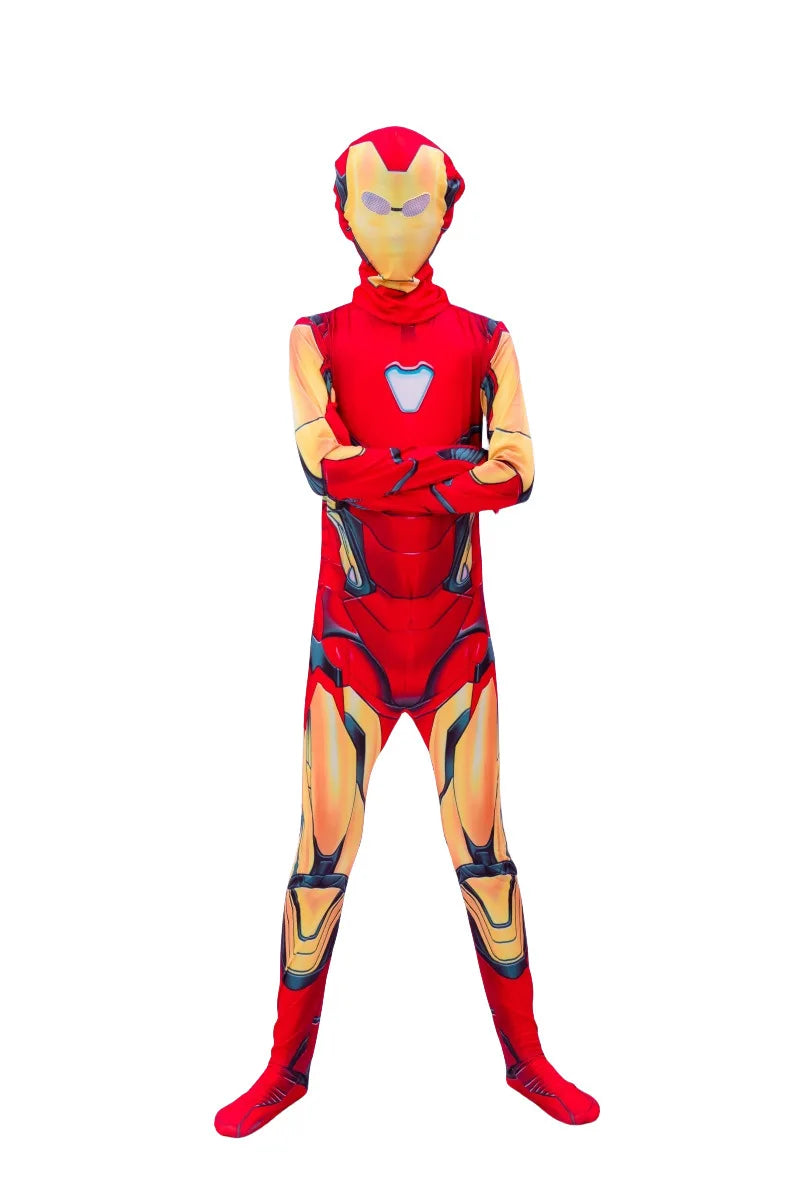 Superhero Zentai Cosplay Suit - Halloween Party Costume Theme Outfit for Cosplay Fans