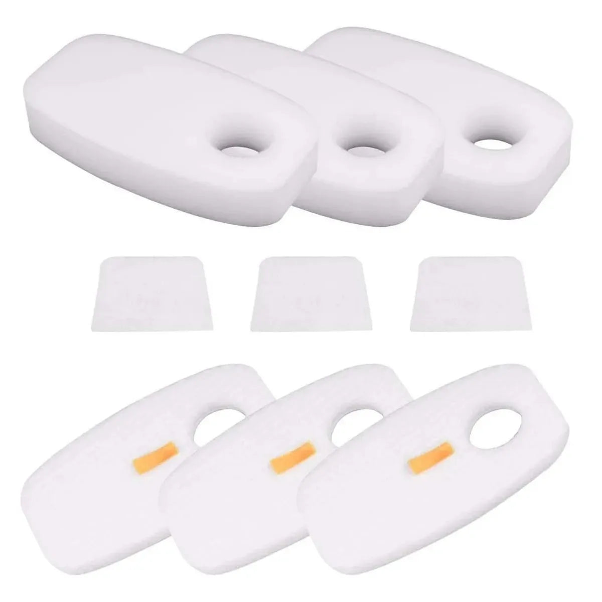 Vacuum Cleaner Foam & HEPA Filters - Replacement Filters for Shark NV350, NV600, NV650 & More