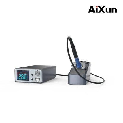 AIXUN T3A/T3B Intelligent Soldering Station – Rework Station for PCB & BGA Soldering with T115/T210/T245/T12 Tools