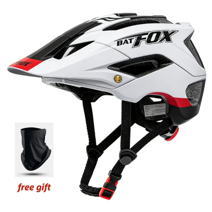 BATFOX Ultralight MTB Bicycle Helmet for Men & Women – Integrally Molded Mountain & Road Cycling Helmet