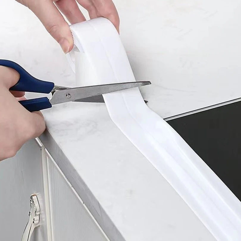 Waterproof Mold-Proof Self-Adhesive Sealing Strip Tape Roll for Bathroom & Kitchen – Toilet Gap Sealant Repair Waterproof Tape Accessory