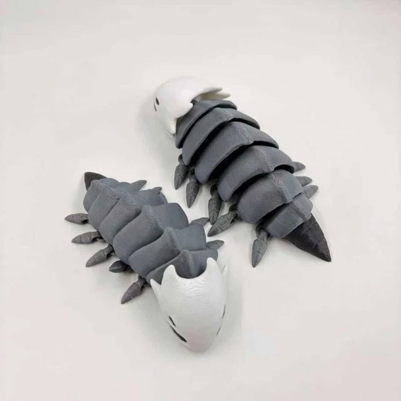 3D Printed Hollow Knight Silksong Bell Beast Figurine — Movable Joints Collectible Model Gift for Kids