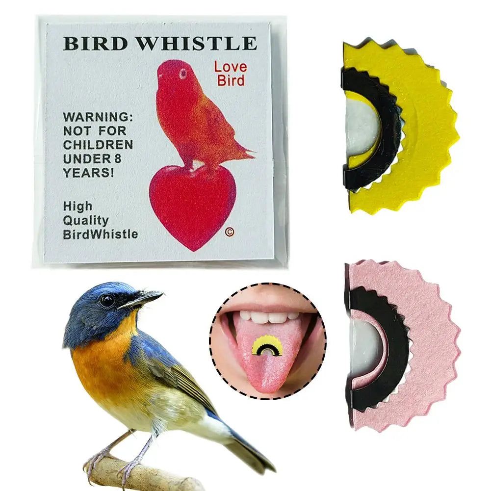Wacky Bird Whistle - Fun Magic Tweeting Noisemaker & Bird Caller Toy