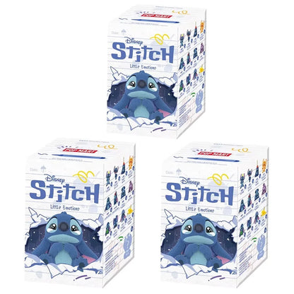 Original Pop Mart Stitch Little Emotion Series Blind Box – Stitch & Lilo Anime Figure, Mystery Box Collectible, Trendy Room Decor & Gift