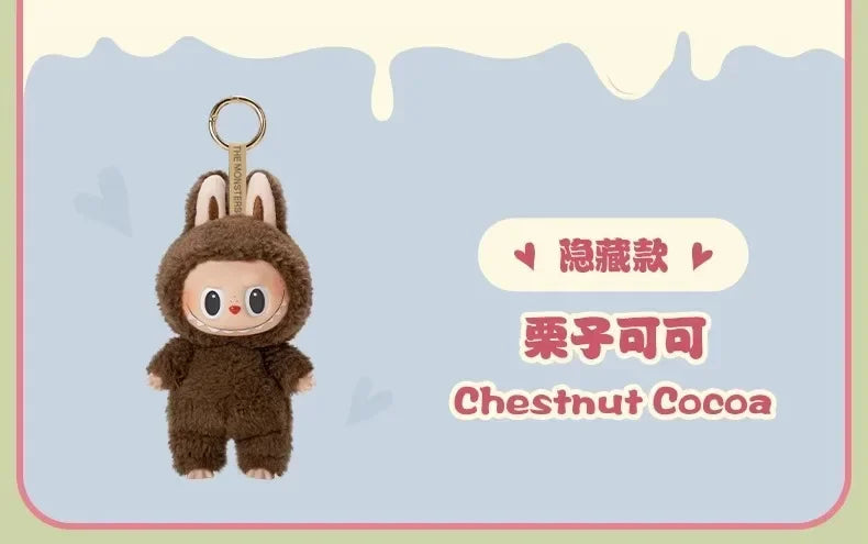 Authentic Labubu Heartbeat Macaron Face Series Blind Box – Handmade Mystery Model Toy, Surprise Gift Collectible