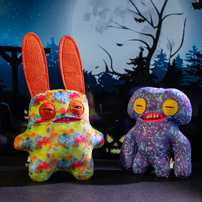 20CM Funny Ugly Monster Plush Doll - Cute Big-Toothed Stuffed Toy for Halloween, Collectors, and Gifts