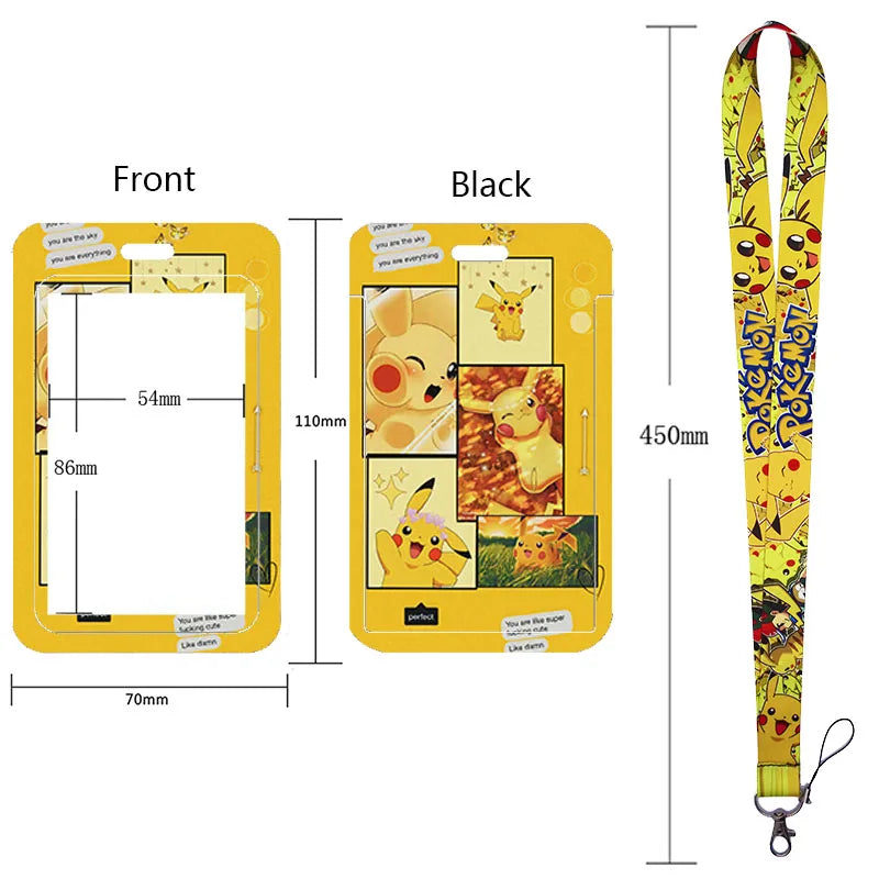 Neck Strap Lanyard for Keys and ID Cards – Badge Holder, Keychain, Key Rings, Fashion Accessory Gift