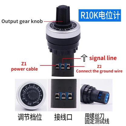 Auto Car Circuit Tester & Sensor Signal Simulator – Fuel Diagnostic Tool & Analog Resistance Generator