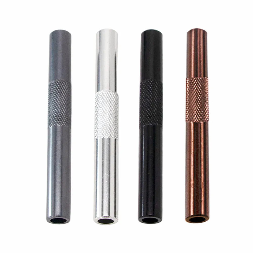Premium Reusable Aluminum Alloy Metal Straw – Portable Durable Drinking & Smoking Tool