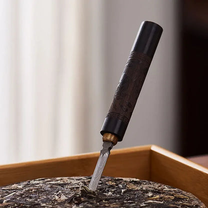Chinese Tea Knife Needle – Yunnan Puerh Shu Shen Raw Tea Cake Cutter, Pu Erh Brick Cutting Tool Accessories