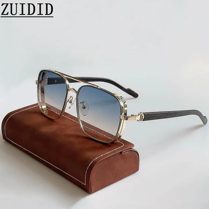 2023 Trendy Sunglasses for Men & Women – Square, Luxe Vintage Retro Steampunk Fashion Glasses, Gafas De Sol Hombre