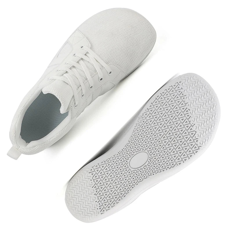 Men's Minimalist Barefoot Sneakers - Unisex Zero Drop Wide Sole Casual Shoes For Natural Comfort & Relaxation