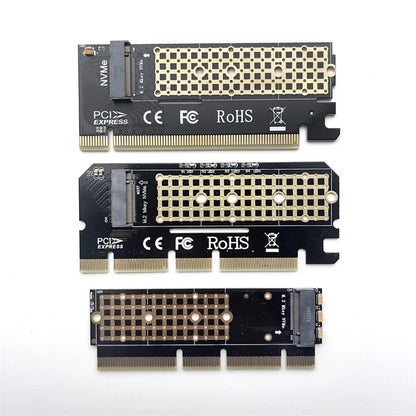 PCIe NVMe Adapter - M.2 PCI Express 3.0 X1 X4 X8 X16 Expansion Card for 2230 2242 2260 2280 M.2 SSD