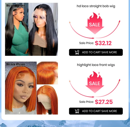 Honey Curly Bob Human Hair Wig — Side Part Pre-Plucked Glueless Brown & Blonde Curly Wig with Fringe Bangs