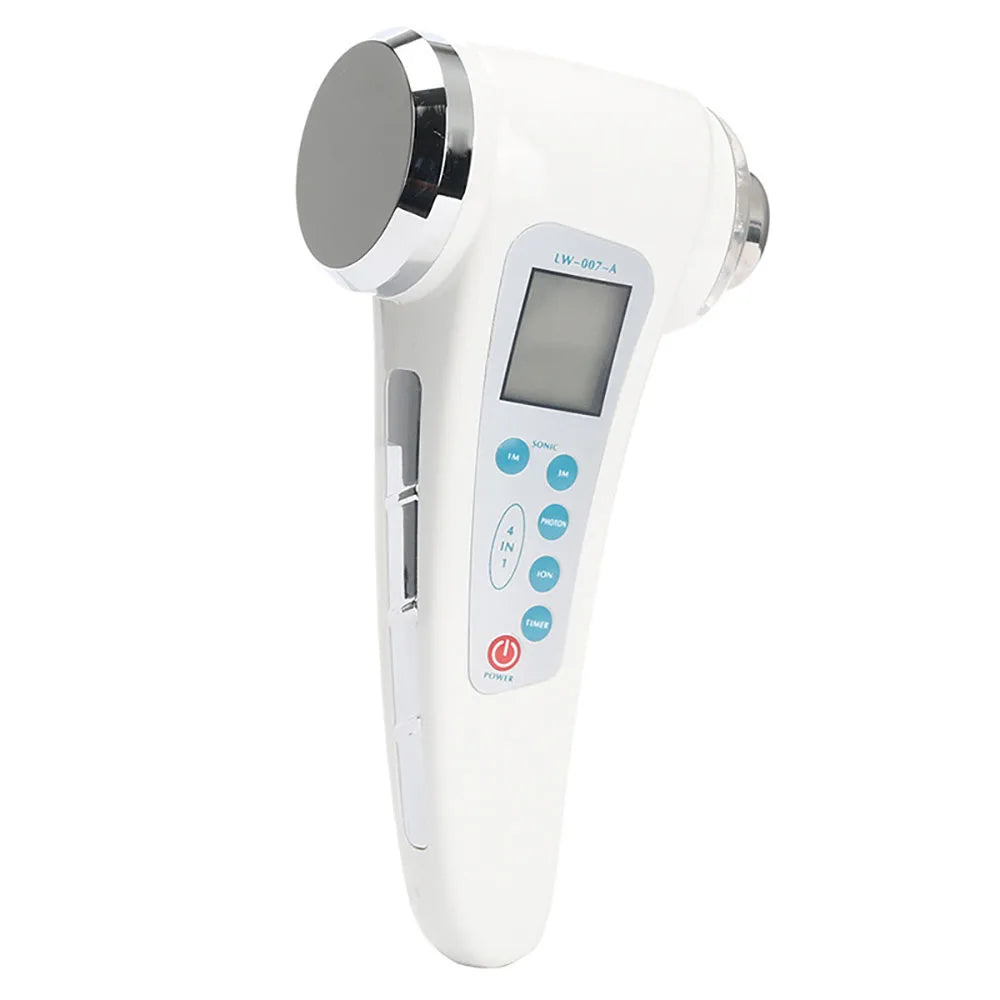 Double-Headed Cavitation Ultrasonic Face & Body Slimming Massager – 7-Color LED Photon Therapy for Skin Care, Anti-Wrinkle & Lifting