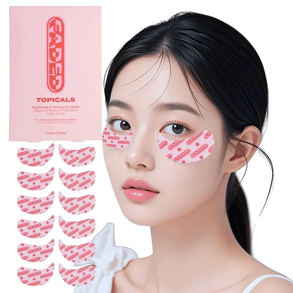 Brightening Facial Mask Patches - Hydrating Dark Circle & Fine Line Care Treatment