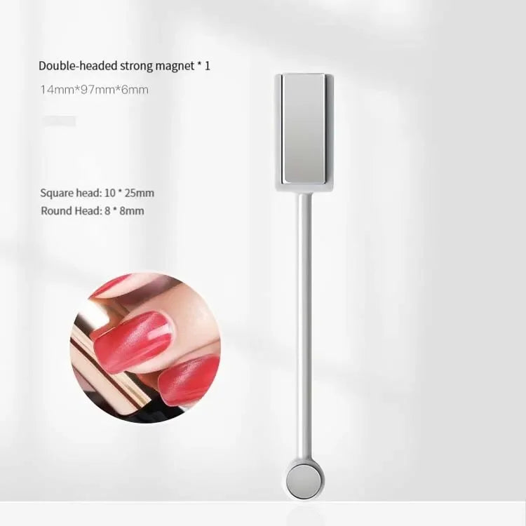 4PCS Multi-Functional Nail Art Magnet Set – Crystal Magnetic Bar for Gel Pattern Enhancement