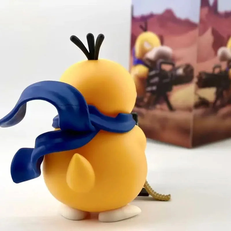 Pokemon Psyduck Action Figure — 9/15cm Gatling Gun Model for Desktop Decor & Gifts