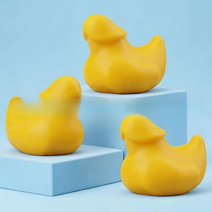 Funny Mini Duck Prank Ornament - Hilarious Gag Gift Figurine for Office Desks and Car Interiors