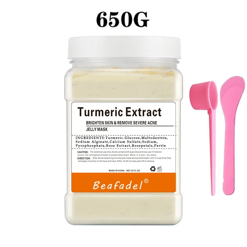 650g Rose Jelly Mask Powder – Peel-Off Hydroplastic Crystal Collagen Facial Mask for Face Care