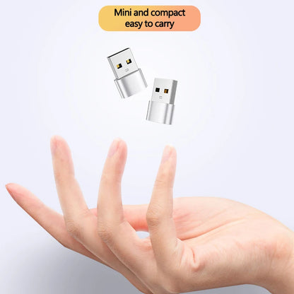 USB-C to USB 2.0 Adapter – Type-C Male to Female Converter for Phones, PCs & Laptops