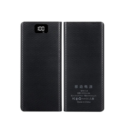 8x18650 Power Bank Battery Case - Dual USB & Type-C Charging Shell for DIY Portable Charger Projects