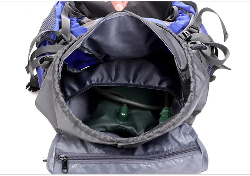 50L Hiking & Camping Backpack — Waterproof Multi-Function Trekking Bag for Women & Men